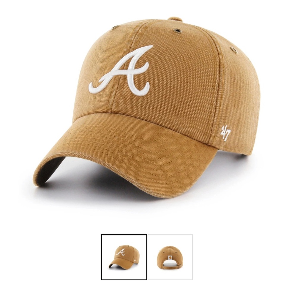 Atlanta Braves Carhartt’47 Brand Baseball Cap Hat
